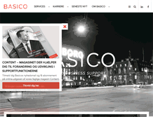 Tablet Screenshot of basico.dk